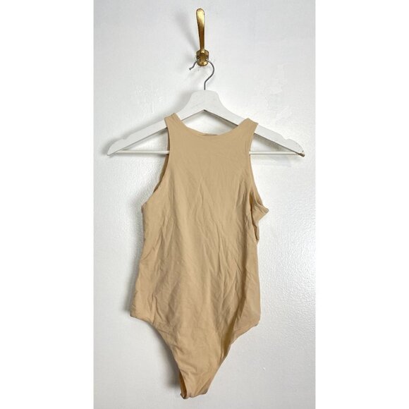 SKIMS Fits Everybody High Neck Bodysuit in Clay Size Small - Picture 4 of 8